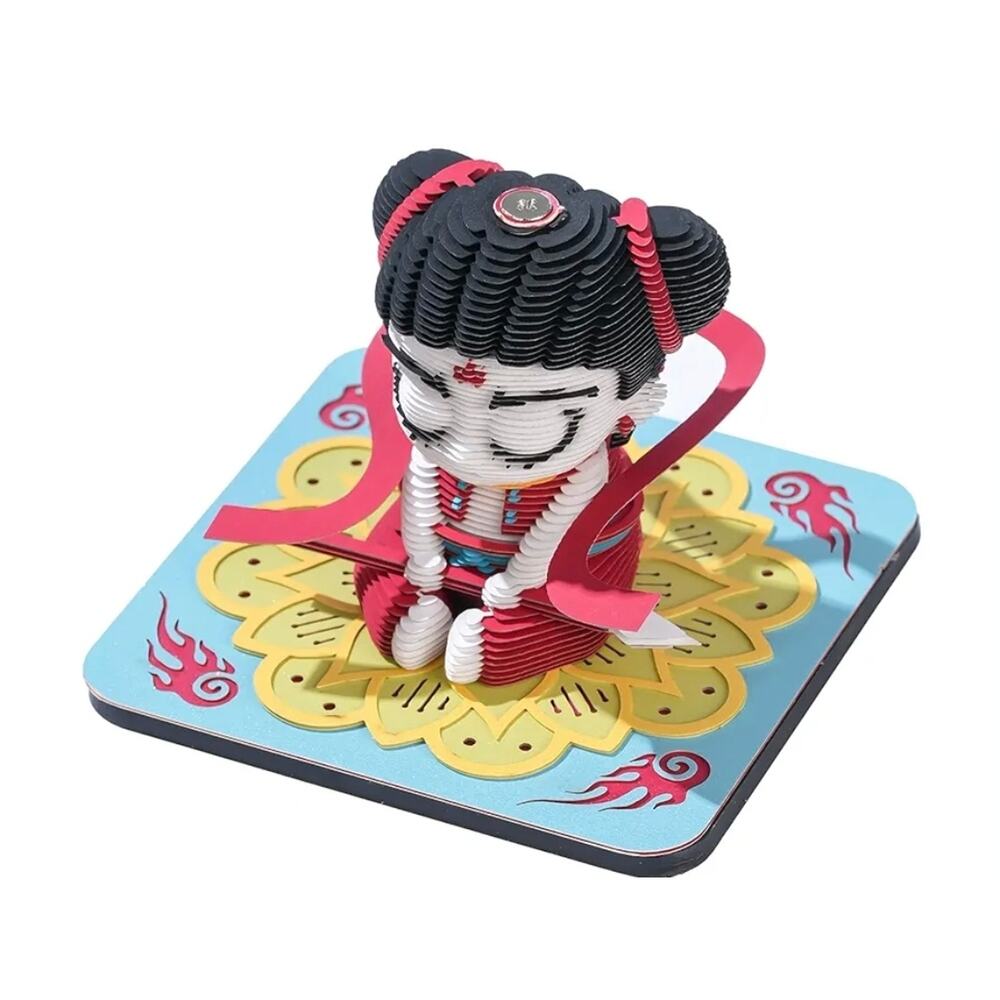 3D Note Paper Rip Away calendar 215 Pages Ne Zha Desktop Calendar S21